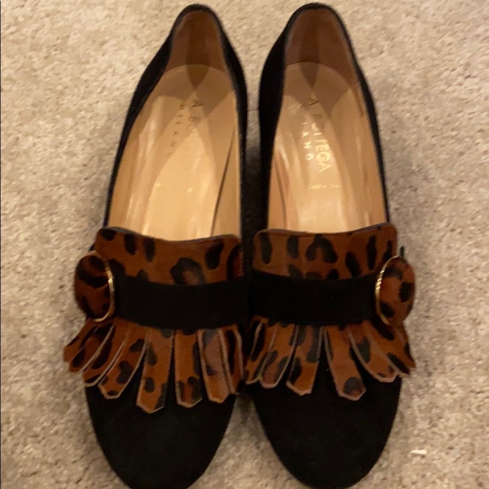 Suede and Leopard Shoes